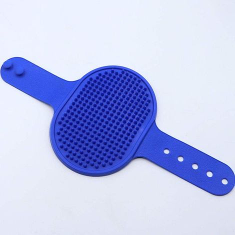 Cepillo para gatos, cepillo quitapelos para mascotas, cepillo de baño para gatos y perros, tipo universal ajustable - 512 Rojo 111 (1/2)