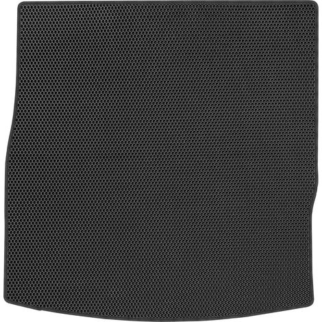 Tapis de coffre en EVA noir à motif nid d'abeille pour Kia Optima IV Kombi (2016-2020). (1/5)