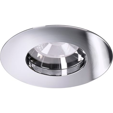 Downlight Play IP65 Round Fixed 6.4W Blanco Neutro 4000K CRI 92 48.5º Cromo I, Iluminación Exterior