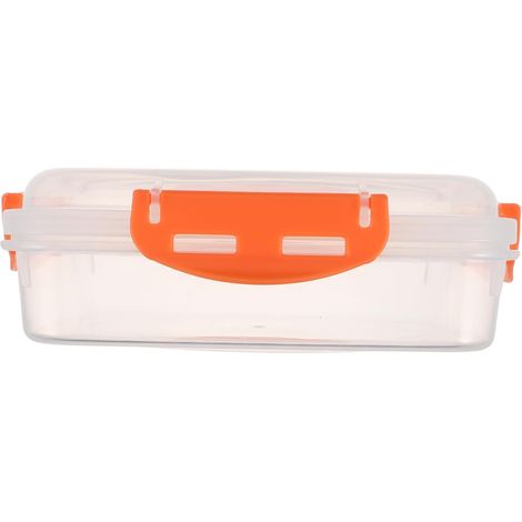 Conteneur Alimentaire Hermétique Plastique Pour Sandwichs Fruits Et Légumes Boîte De Rangement Pratique Pour Organisation De Cuisine (1/4)