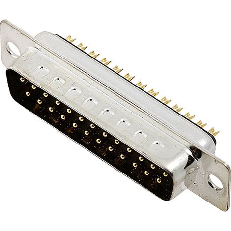 encitech DB25-SP 2101-0180-03 D-SUB Stiftleiste 180 ° Polzahl: 25 Lötkelch 1 St. Tray (1/3)