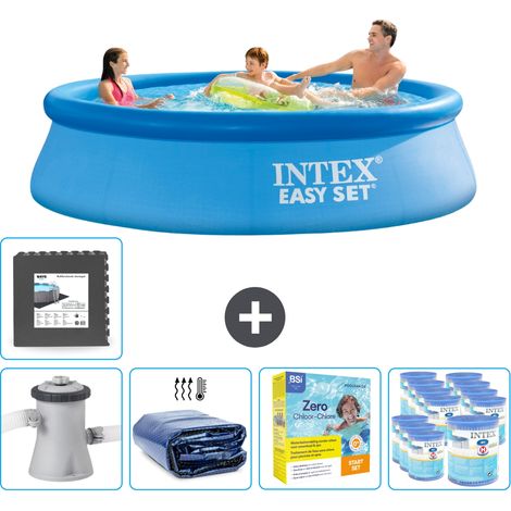 Intex Piscine Easy Set Ronde - 305x76 cm - 6-pièces SCB24 (1/5)