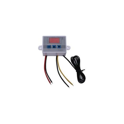 XH-W3002 Module de Contrôleur de Température Numérique LED, Interrupteur de Thermostat Numérique avec Sonde Étanche, Thermostat de Refroidissement Programmable (110V-220V 1500W 10A) (1/4)