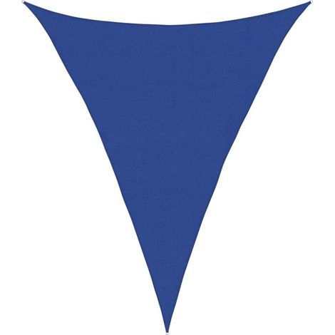 Maison Exclusive - Sonnensegel 160 g/m² Dreieckig Blau 4x5x5 m HD