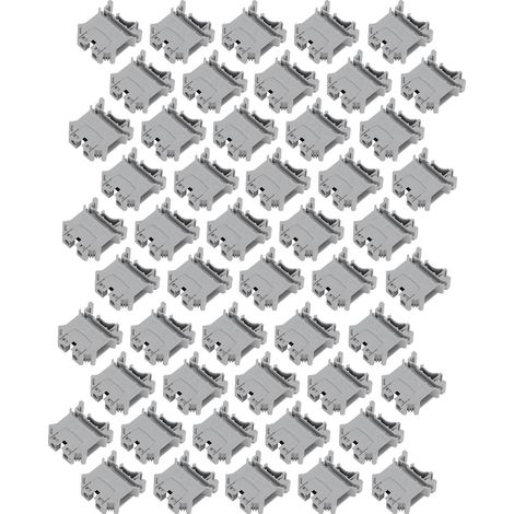50 bornes de jonction universelles, connecteur de terre en fonte, pratique et stable, pour connexion électrique 800V (1/5)