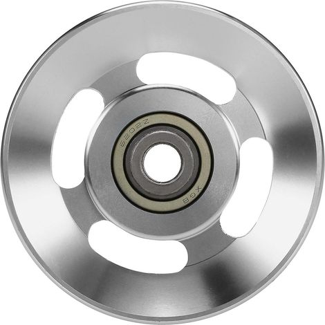 Universelle Riemenscheibe aus Aluminiumlegierung für Fitnessgeräte, Lagerrad, Zubehörteil für Fitnessstudios (1/5)