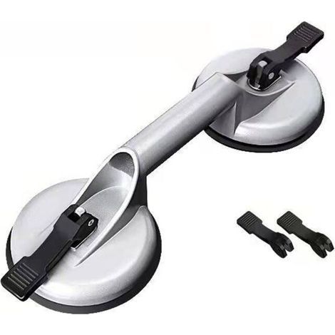 Lntyq 1 x Ventouse 105 kg, Ventouse de manutention en aluminium 120 mm Ventouse de vitrier (1/5)