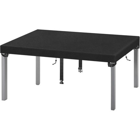 Housse de table de jardin imperméable en tissu Oxford 420D pour une utilisation intérieure et extérieure - Noir - 160 x 90 x 15 cm