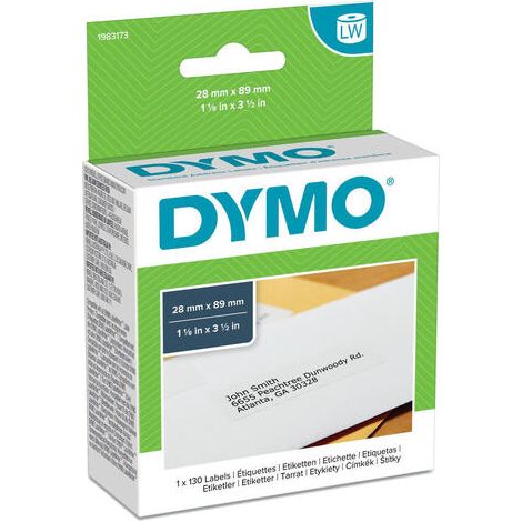 Etiquetas de dirección DYMO, 28 unidades, 1983173 (1/4)