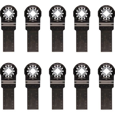 Lame de scie plongeante Makita TMA050 Starlock OIS / Plus / Max 24 x 50 mm (10x B-64842) 10 pièces (1/2)