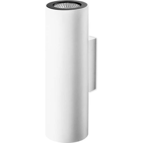 Leds-C4 Pipe - Applique murale à 2 lumières, blanc, noir, GU10 (1/2)