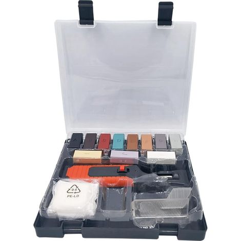 Kit de reparación de azulejos, herramientas para reparar arañazos, masilla para reparar grietas, kit de reparación de suelos para bricolaje