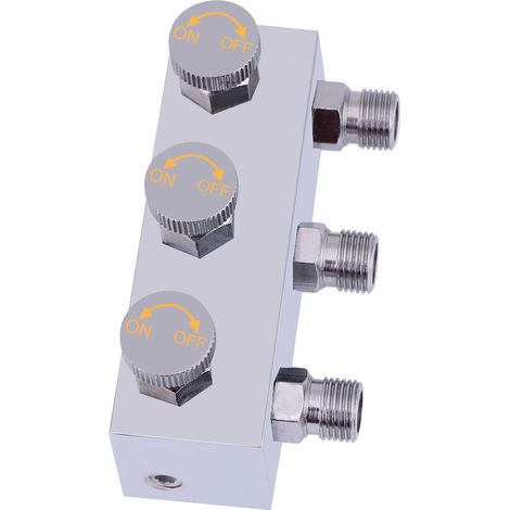 Connecteur aérographe T1-3 1 à 3 avec sangle de tête réglable (1/4)