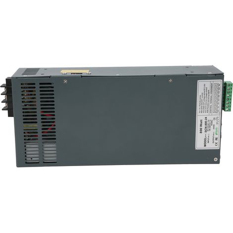 Alimentation à découpage SCN-800-24, série SCN, sortie unique 24V, montage parallèle, usage industriel, bloc d'alimentation fiable. (1/5)