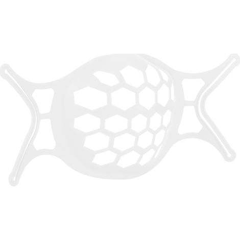 Cadre de Soutien pour Masque Buccal Réutilisable et Lavable - Accessoire Blanc