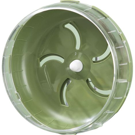 Roue D Exercice Pour Rongeurs - Silencieuse - Antidérapante - Diamètre 21 5 Cm - Pour Hamster Chinchilla Gerbille Hérisson Souris - 1 Pièce (1/5)