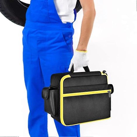 Sacoche de compresseur d'air avec poche, étui de protection anti-rayures pour pompe à air portable Dewalt DCC020IB 20V Max (1/5)