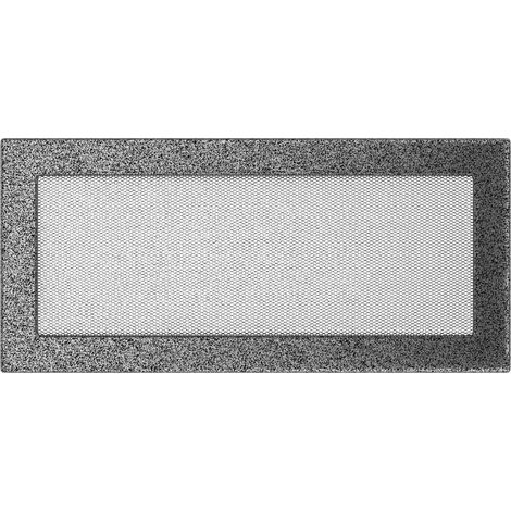 Vent Cover 17x37 black and silver (1/3)