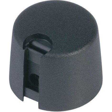 Tête de bouton rotatif OKW A1016069 noir (Ø x H) 16 mm x 16 mm 1 pc(s) D94367 (1/4)