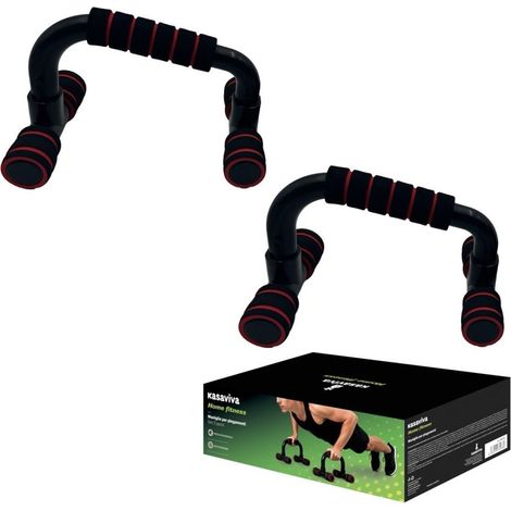 Set 2 Pezzi Maniglie per Piegamenti Addominali Fitness
