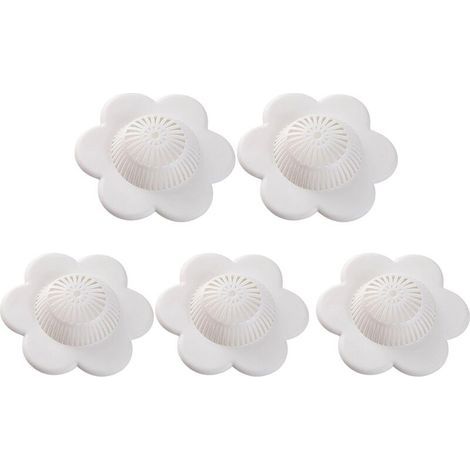 Lntyq Capuchons de vidange de douche, Bouchons de vidange pour baignoire, Mignon collecteur de vidange de cheveux avec bouchon de vidange à ventouse, Bouchons de vidange à ventouse pour évier de 5 (1/5)