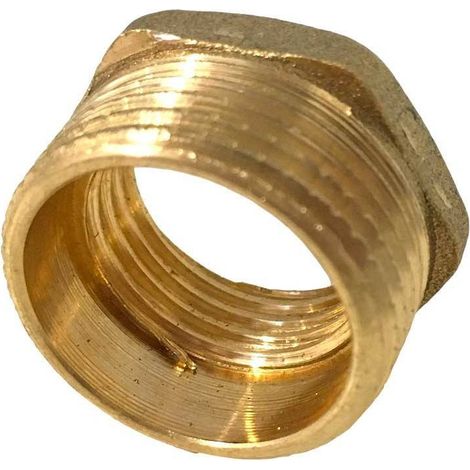 Reducción De Latón Macho/hembra 1" (26/34) X 1/2" (15/21)