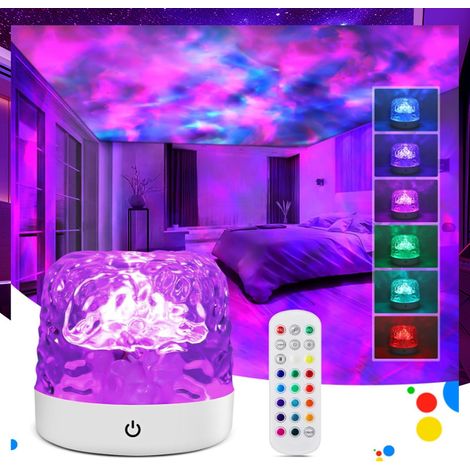 Lovewind Lumière décorative projecteur Galaxie 16 couleurs, Télécommande,Lampe Étoilée pour Chambre Coucher Projecteur Plafond,Cadeau (1/5)