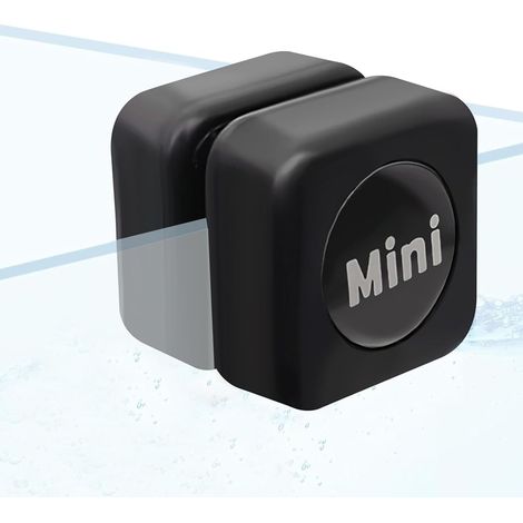 Magnetic aquarium brush - 3 cm - Mini cleaning pad for aquariums 3 mm to 6 mm thick - Up to 40 L - Non-floating