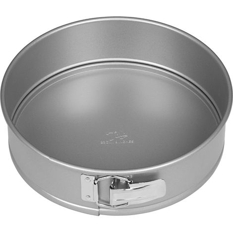 Tala Tortiera a molla da 23 cm, antiaderente con apertura a molla a sgancio rapido, distribuzione uniforme del calore per spugne e crostate, in acciaio al carbonio, lavabile in lavastoviglie e (1/5)