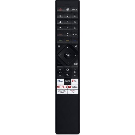Télécommande TV compatible avec Hisense ERF6P64H, sans commande vocale (1/5)
