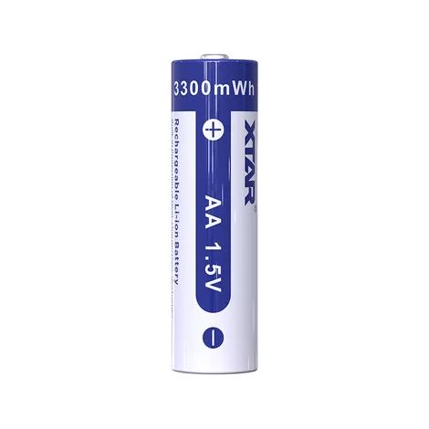 Batteria agli ioni di litio Xtar AA/R6 da 1,5 V