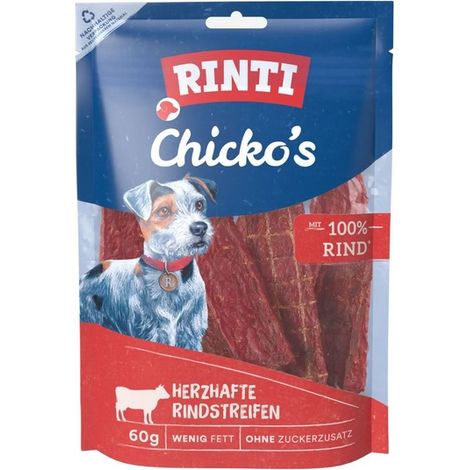 Rinti  Snacks Chicko  Sachet - Bœuf 60g