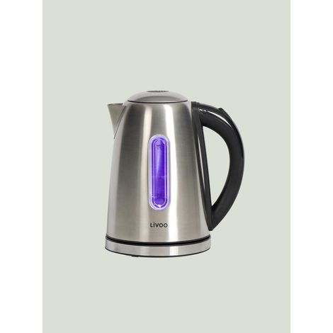 Bollitore - LIVOO - DOD195 - 2200 W - 1,7 L - Base 360° - Acciaio inossidabile (1/3)
