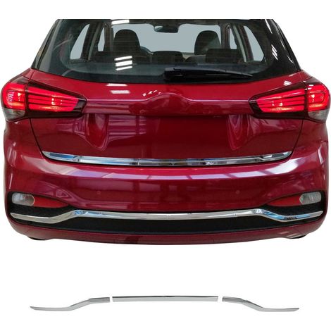 Moulure De Pare-Chcos Arrière Pour Hyundai I20 2019-2021 Acier Inox 3 Pcs (1/5)