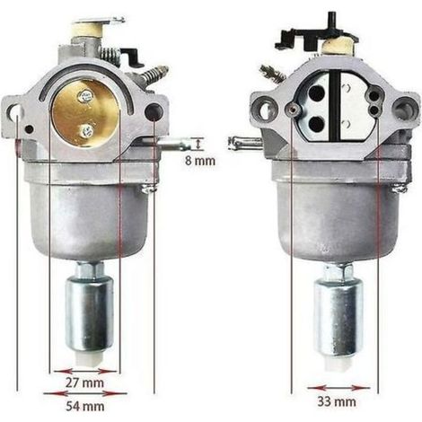 Carburatore di ricambio per trattorino tagliaerba Briggs & Stratton 17.5 I/C OHV (1/3)