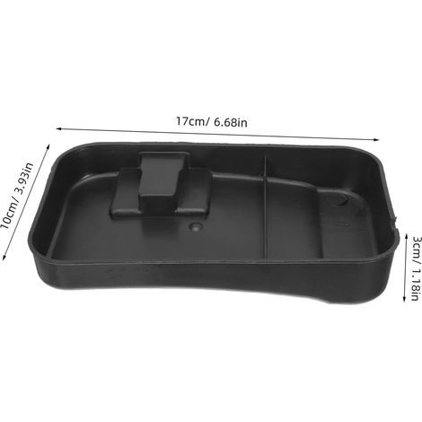 Bac de récupération des eaux usées du compresseur de réfrigérateur : bac d'évaporation pour réfrigérateur - de récupération des eaux de dégivrage et entretien du congélateur (1/4)
