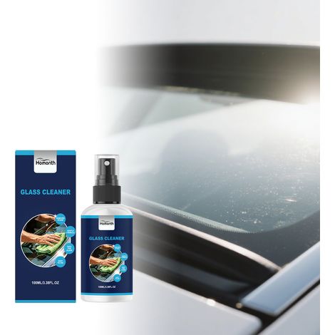 Autoglasreiniger, universell für alle Autoscheiben, reinigt, entfernt Flecken, verhindert Beschlagen, sorgt für klare Sicht, handlich – 100 ml -- BIEMMEDUE (1/5)