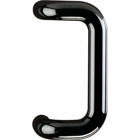 Poignée filetée percée FP - type STG 82 N pour porte battante nylon coloris noir 16 RAL 9005 - NORMBAU (1/3)