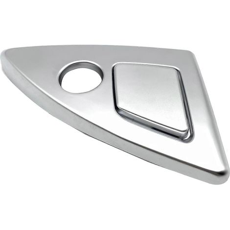 Cache-cylindre de serrure de console centrale + bouton 51169171552 pour BMW Série 5 F10 F11 F18 10-16, panneau de commande d'accoudoir B (1/5)