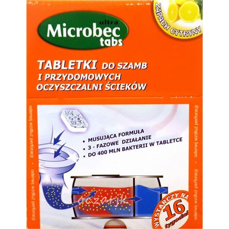 compresse trattamento fossa settica bros microbec ultra biologico deodorante