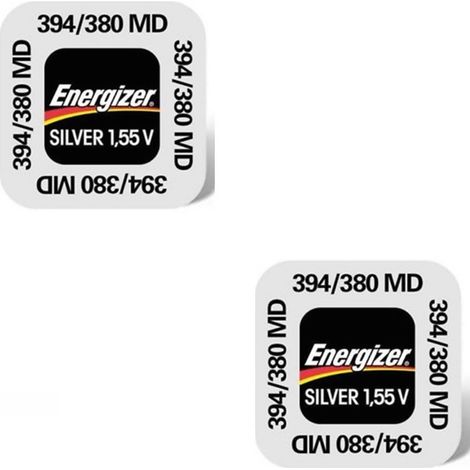 .2 piles Energizer 394/380.