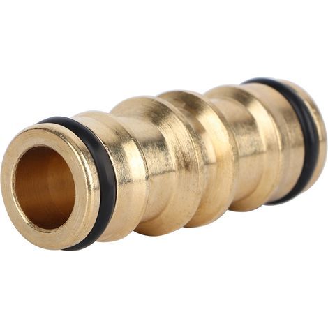 Robinet de tuyau, raccord de tuyau d'eau en laiton antirouille résistant à la corrosion pour robinet de jardin. (1/5)