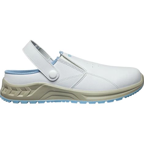 Bennon weiße OB Slipper 48 Arbeitsschuhe (1/4)