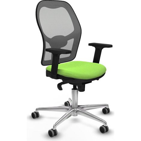 piqueras-y-crespo Silla de oficina moderna ajustable color pistacho
