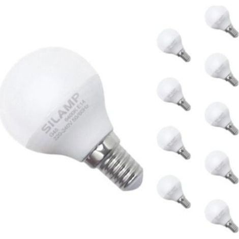 Ampoule LED E14 8W 220V G45 300° (Pack de 10) - Blanc Neutre 4000K - 5500K - (1/5)