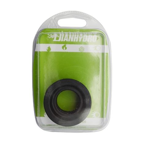MORSETTO IN GOMMA NERA PER CANOTTI BLISTER- Diam. Est. mm 50- FAIDF- pezzi 1
