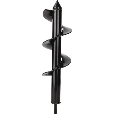 Broca helicoidal de 8x30 cm para taladro, broca helicoidal para jardín, brocas espirales para jardín, herramienta de plantación para hacer agujeros rápidamente y plantar flores, árboles y arbustos. (1/5)