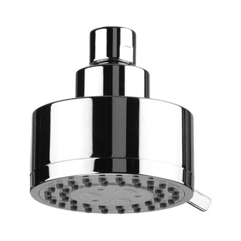 Soffione cromato con disco anticalcare a snodo (1/2)