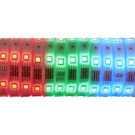 Tira led exterior 5 metros RGB IP44 con control remoto