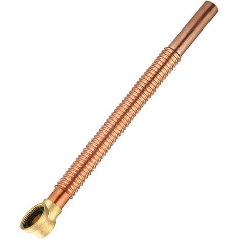 Flexible Tuyau De Drain Cuivre pour Accessoire De Drainage pour Salle De Bain Compatible avec Diverses Installations,G 1 1/2 (1/4)